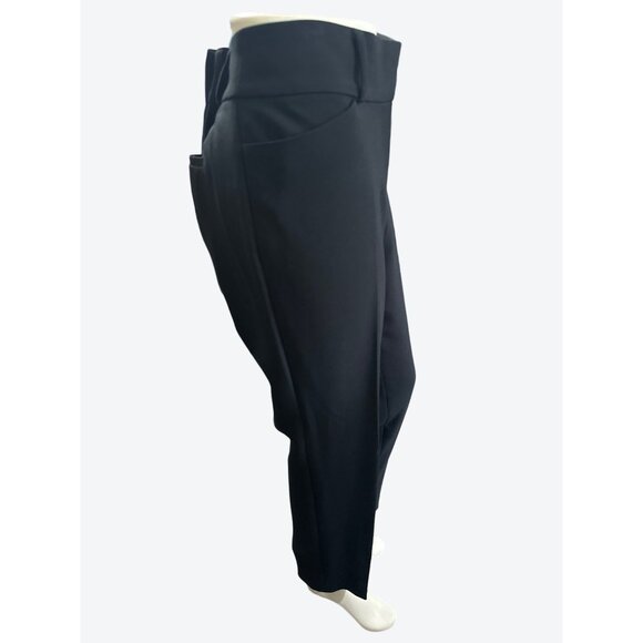 Ann Taylor LOFT Julie STRAIGHT Black Polyester Rayon Blend Dress Pants Sz 6 - Picture 5 of 12